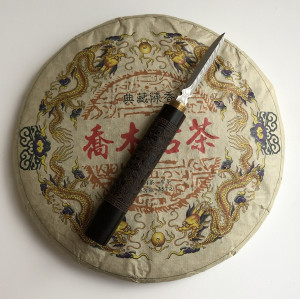 Шен пуэр Jiaomu Gu Cha 2017 года блин 357 г. Photo 3